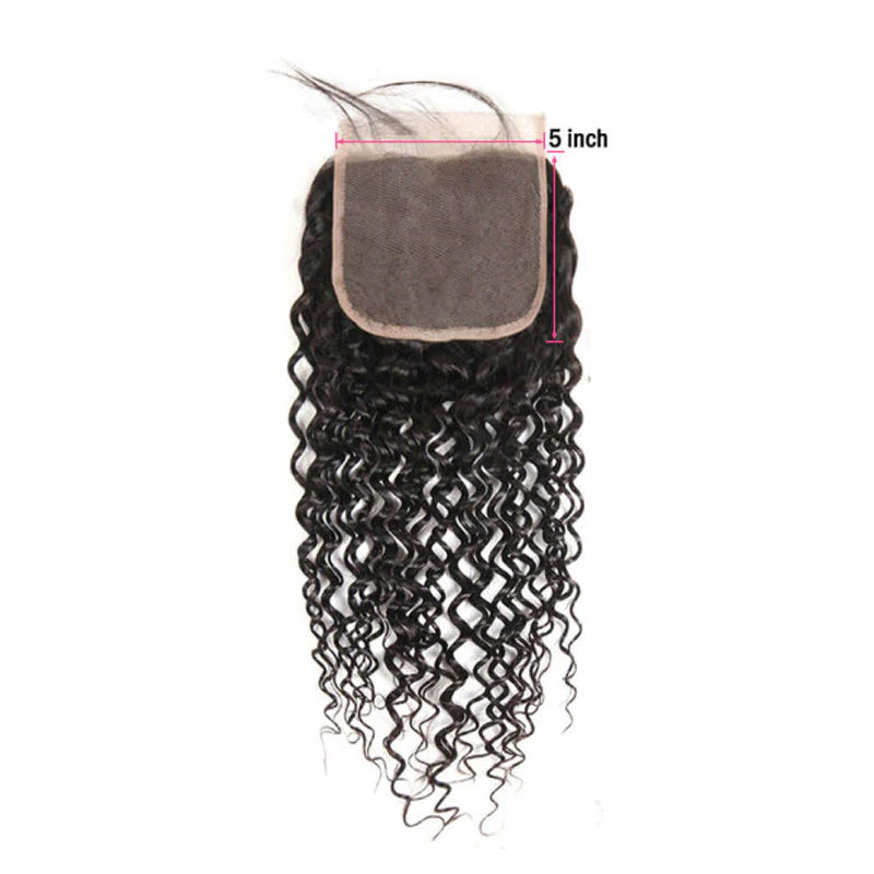 Curly Wave 5x5 Lace Closure