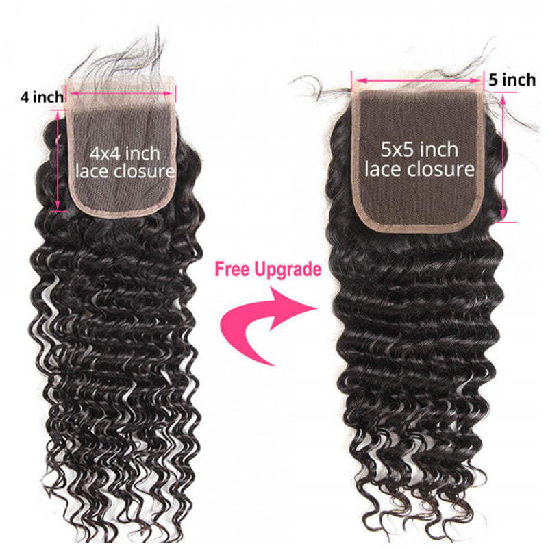 Deep Wave 5x5 Lace Closure