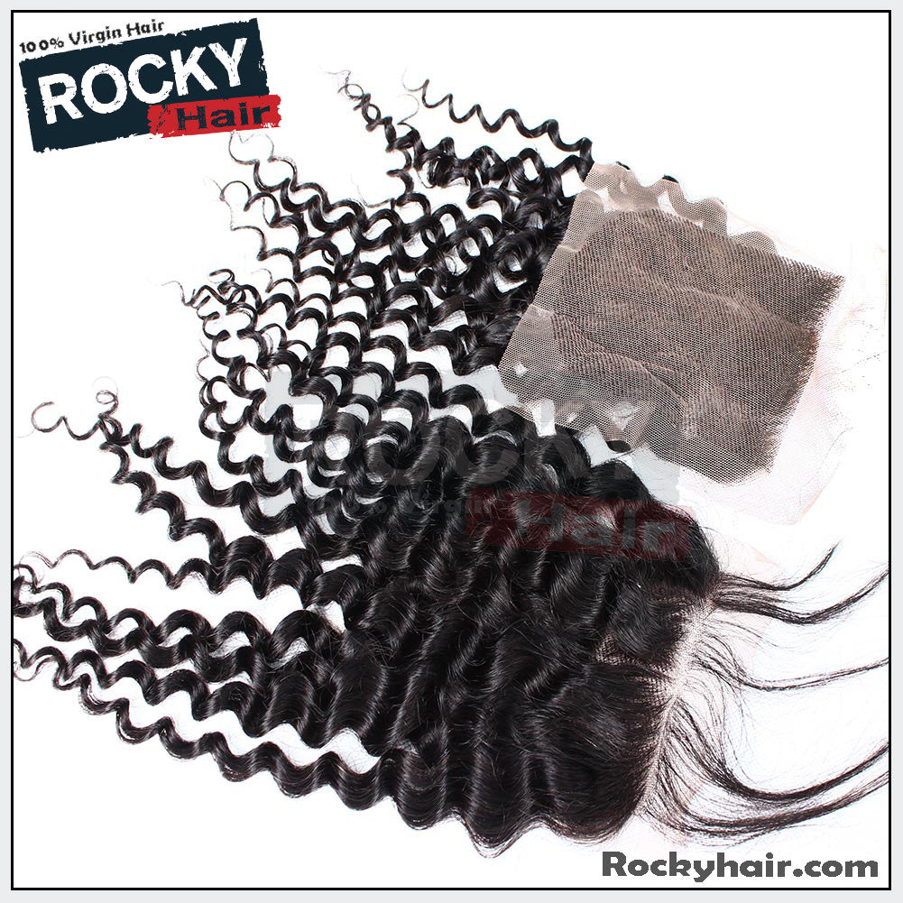 Lace Closure<br />  Curly wave